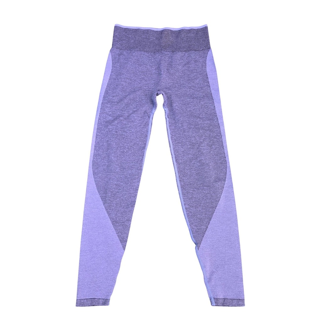 Victoria's Secret PINK Seamless High Waist Leggings Gray Blue Small